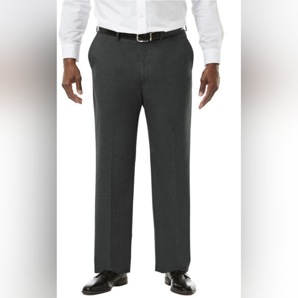 Haggar Big & Tall J.M. Haggar Premium Stretch Suit Pant - Picture 1 of 8